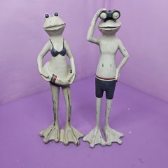 Интерьерный сувенир &laquo;Лягушка-девочка на море&raquo;
